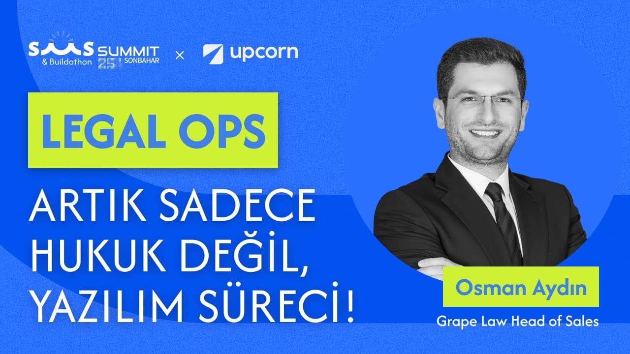 Ürün Olarak Legal Ops: Hukuk Şirketini Yazılım Mantığıyla Ürünleştirmek