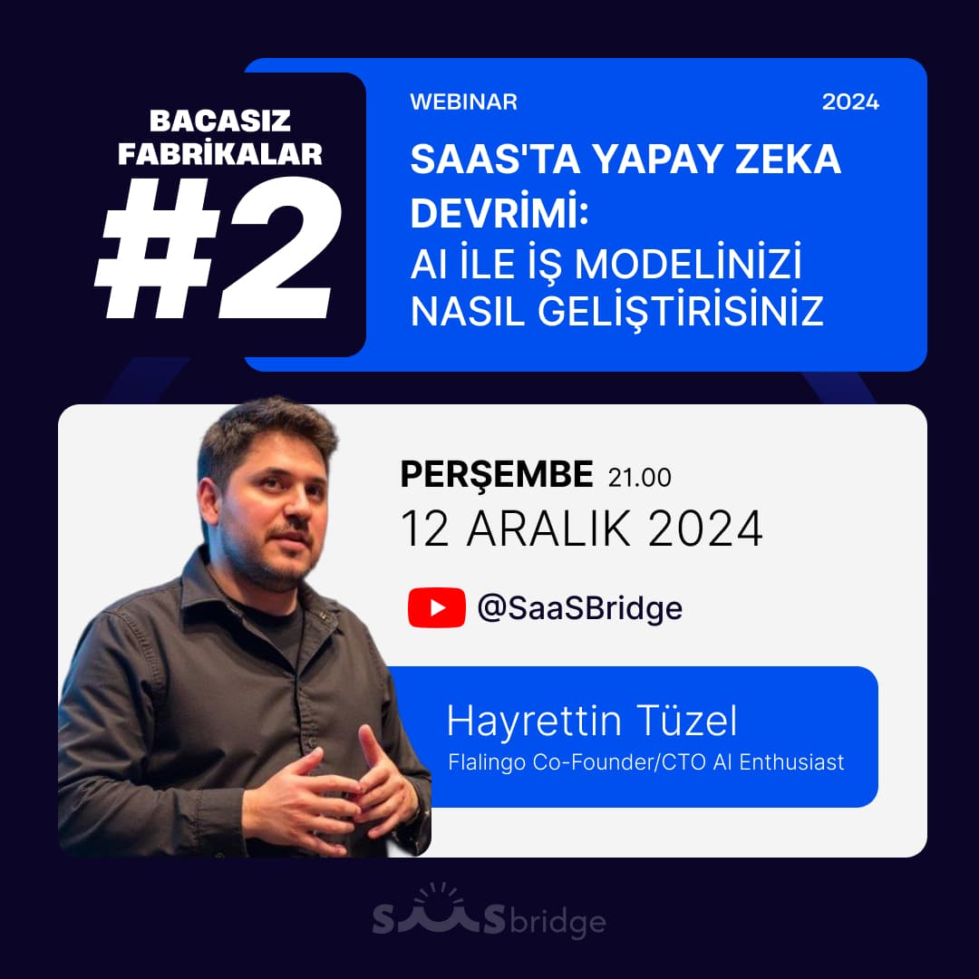 Bacasız Fabrikalar #2: SaaS'ta Yapay Zeka Devrimi
